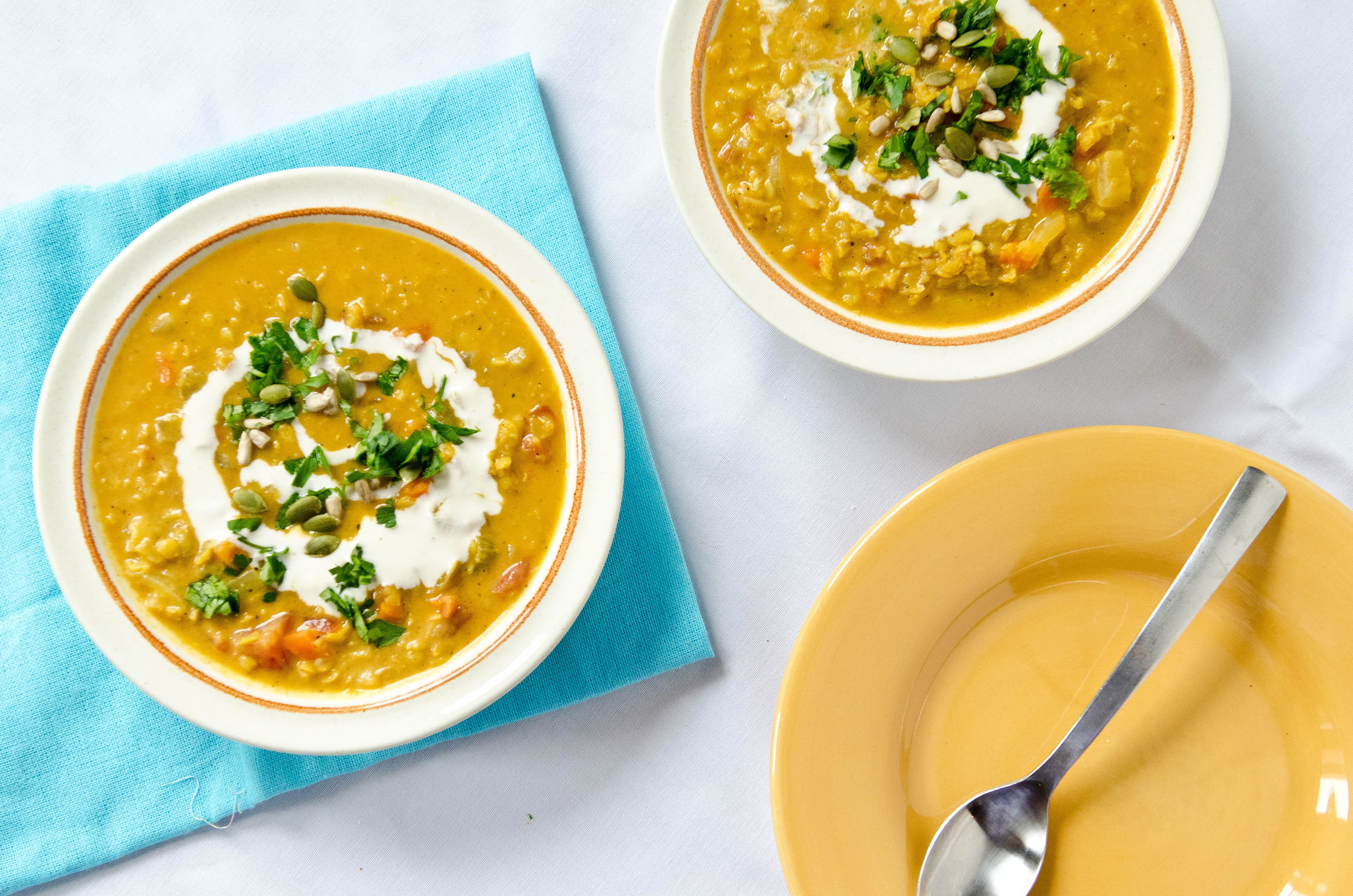 Curried Coconut Lentil Stew